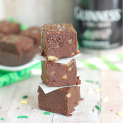 Dark Chocolate Guinness Fudge