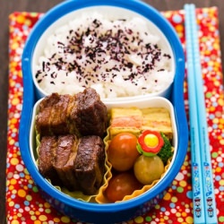 Braised Pork Belly Bento