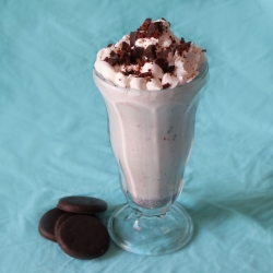 Strawberry Thin Mint Milkshake