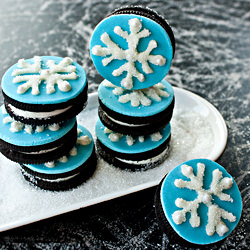 Snowflake Oreos