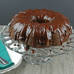 Chocolate Peppermint Cocktail Cake