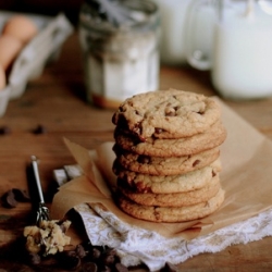 Chocolate Chip and Turtle Cookies