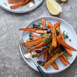 Moroccan Spiced Sweet Potatoes