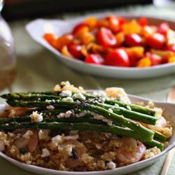 Shrimp & Asparagus Quinoa