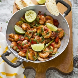 Spicy King Prawns