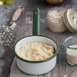 Mashed Potatoes with Hummus