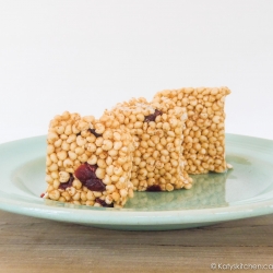 Puffed Millet Squares