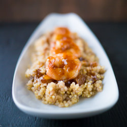 Teri-Shrimp & Raisin Walnut Quinoa