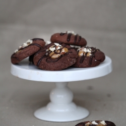 Chocolate & Dulche de Leche Cookies