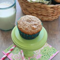 Apple Cinnamon Quinoa Muffins