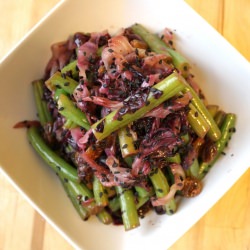 Radicchio, Green Bean & Raisins