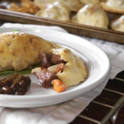 Pasties with Buffalo & Root Veg