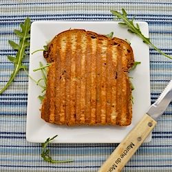 Grilled Cheddar and Pear Sandwich