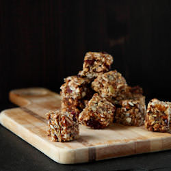 Chewy Ginger Granola Bites