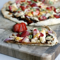 Strawberry Balsamic Pizza