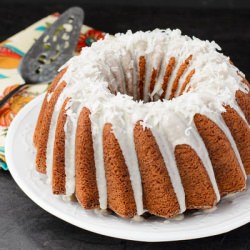 Pina Colada Bundt Cake