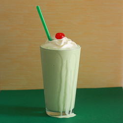 Boozy Shamrock Shakes