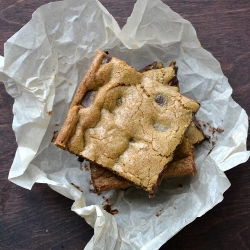 Cardamom and Coffee Dirty Blondies