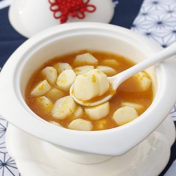 Chinese Yam Soup with Pumpkin