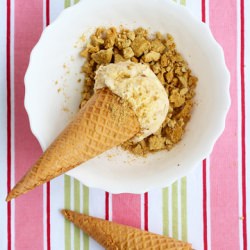 GINGER CRUNCH ICE CREAM