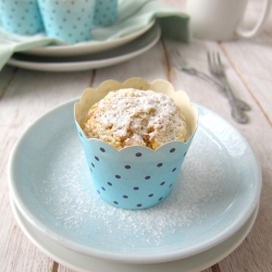 Golden Passionfruit Muffins