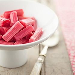 Rhubarb, Pretty in Pink