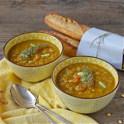 Slow Cooker Split Pea Soup