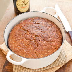 No-Knead Guinness Stout Bread