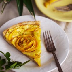 Pineapple and Mango Tart