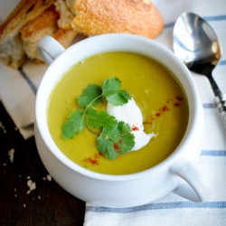 Curried Pea Soup