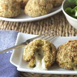 Baked Green Rice Balls