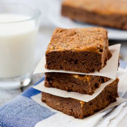 Chocolate Peanut Butter Brownies