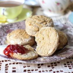 London Fog Scones