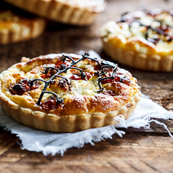 Slow-Roasted Cherry Tomato Quiche