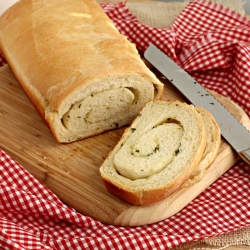 Garlic Herb Swirled Bread