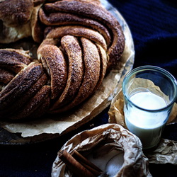 Braided Cinnamon Wreath