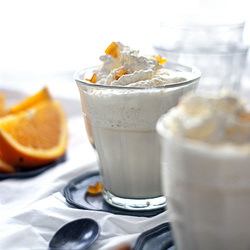 Hot White Chocolate with Oranges