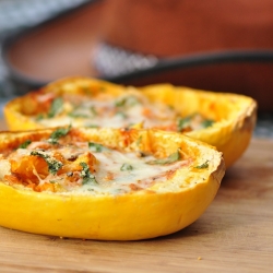 Double Baked Spaghetti Squash