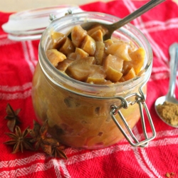 Chinese Five Spice Apple Preserves