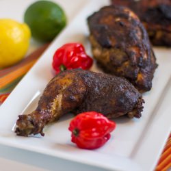 Oven Baked Jerk Chicken