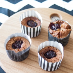 Quinoa, Almond & Cherry Friands