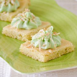 Coconut Key Lime Pie Cookie Bars