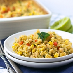 Corn Chowder Quinoa Casserole