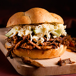 Spicy Pulled Pork Sandwiches