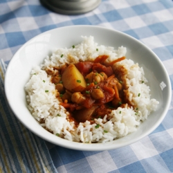 Curried Chickpea and Vegetable Stew