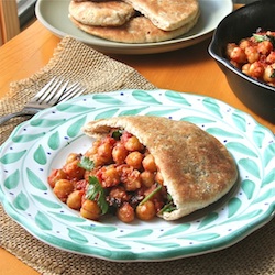 Moroccan Chickpea Pockets