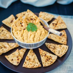 Hummus & Garlic, Chilli Flat Bread