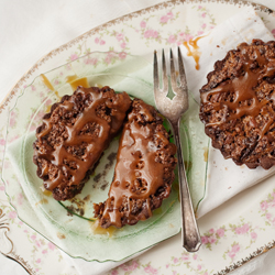 Chocolate Caramel Pecan Tarts