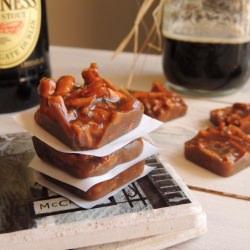 Guinness Pretzel Caramels