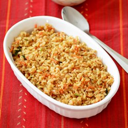 Carrot Coconut Rice